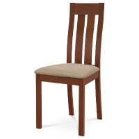 Jídelní židle  - třešeň/potah béžový  BC-2602 TR3